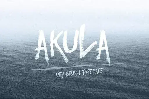 Рукописный шрифт Akula Font